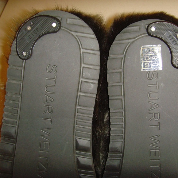Stuart Weitzman Fur Ankle Boots NWOT - Size 9 - Picture 14 of 14